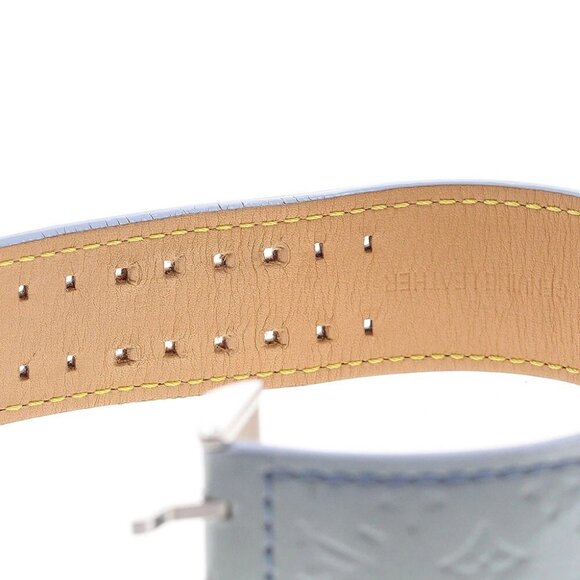 LOUIS VUITTON Tambour Q121B purple Dial Quartz Ladies Watch - Picture 7 of 11